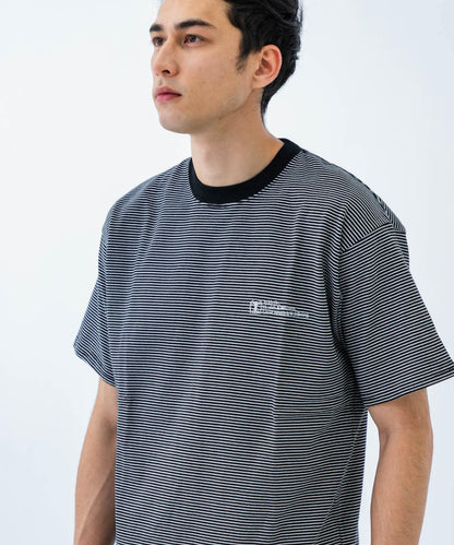 RUSSELL ATHLETIC×UR 條紋短袖T恤