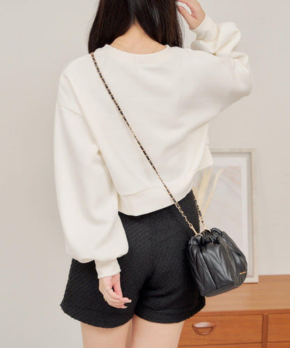 【RMAF】蝴蝶結印花短款衛衣