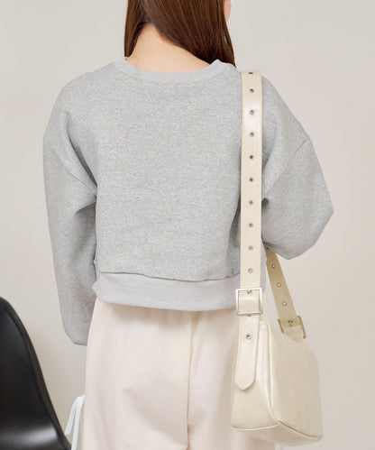 【RMAF】蝴蝶結印花短款衛衣