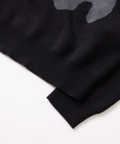 【COOPER】Mg標誌提花針織衫