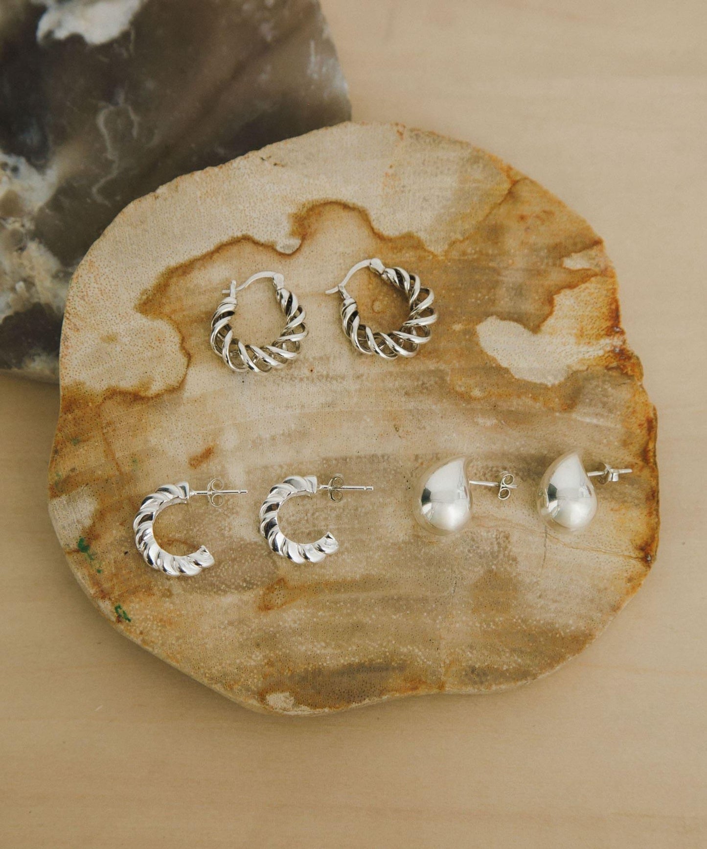 decor『デコール』針織耳環