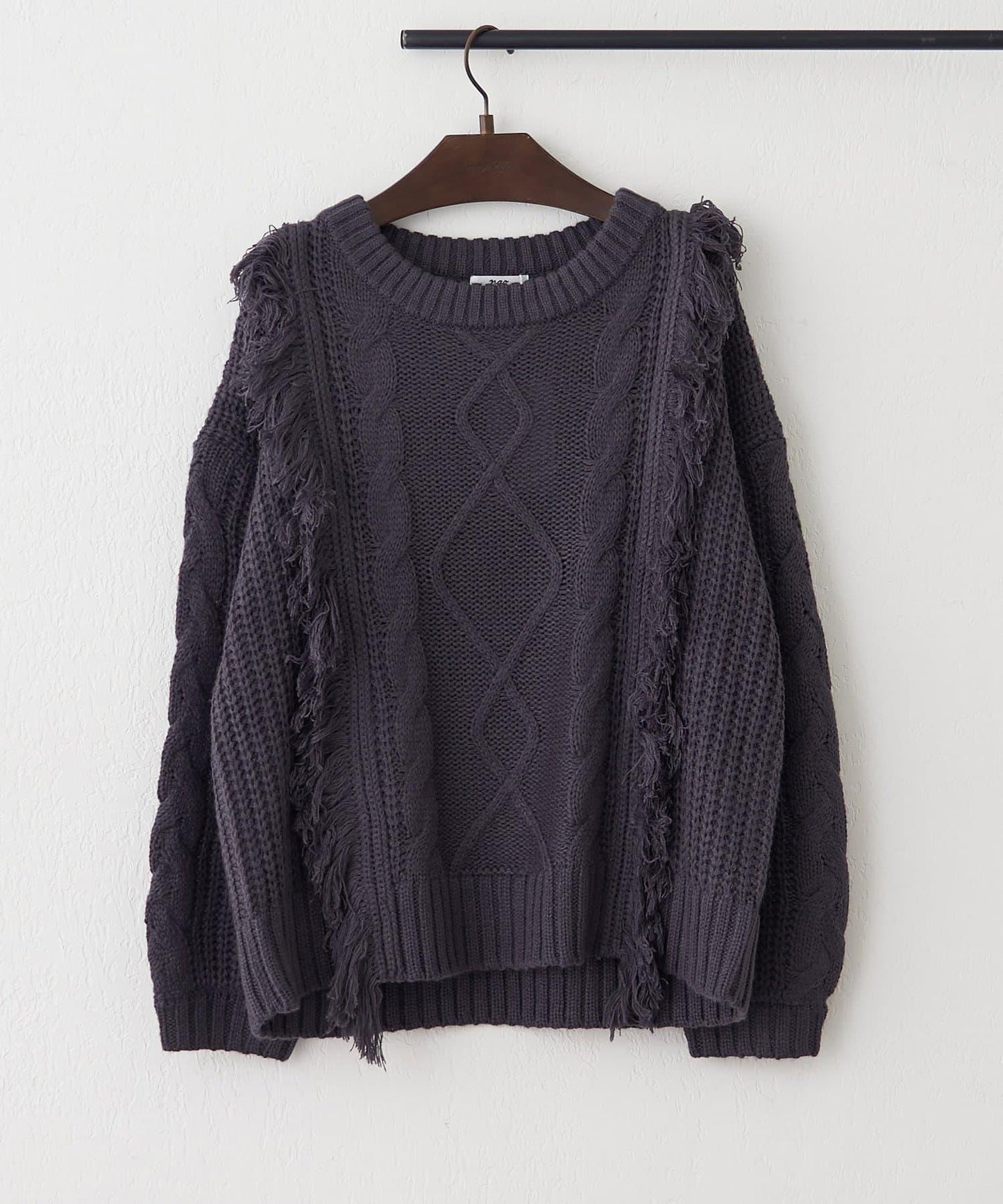 【NAO】流蘇編織針織套頭衫