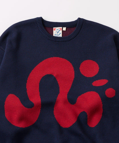 【COOPER】Mg標誌提花針織衫