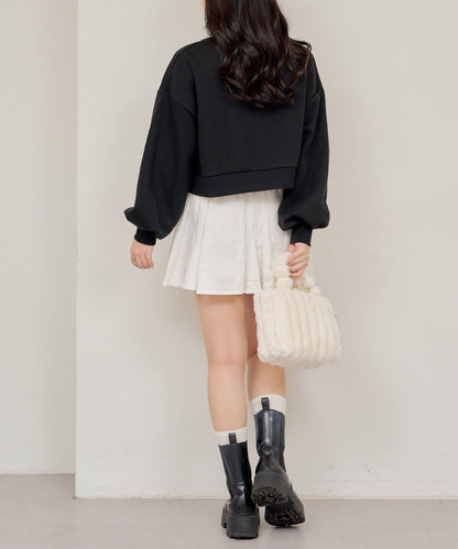 【RMAF】蝴蝶結印花短款衛衣