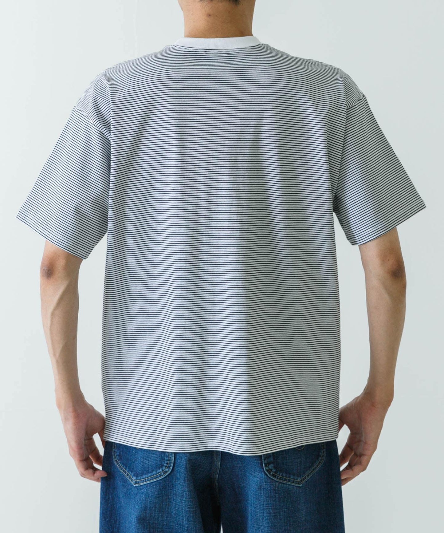 RUSSELL ATHLETIC×UR 條紋短袖T恤