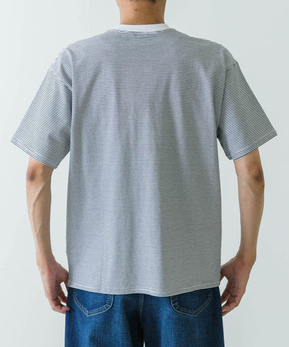 RUSSELL ATHLETIC×UR 條紋短袖T恤