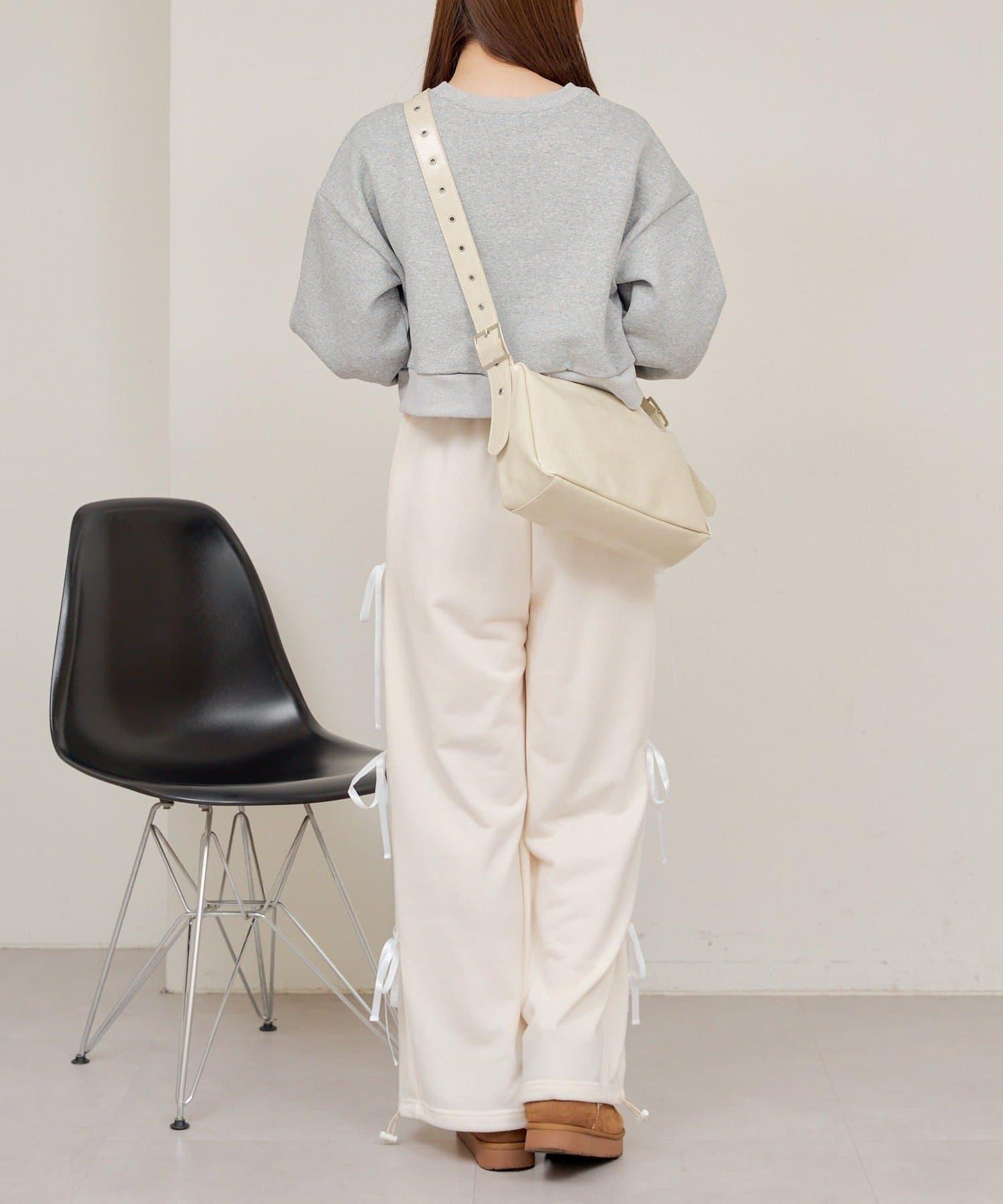 【RMAF】蝴蝶結印花短款衛衣