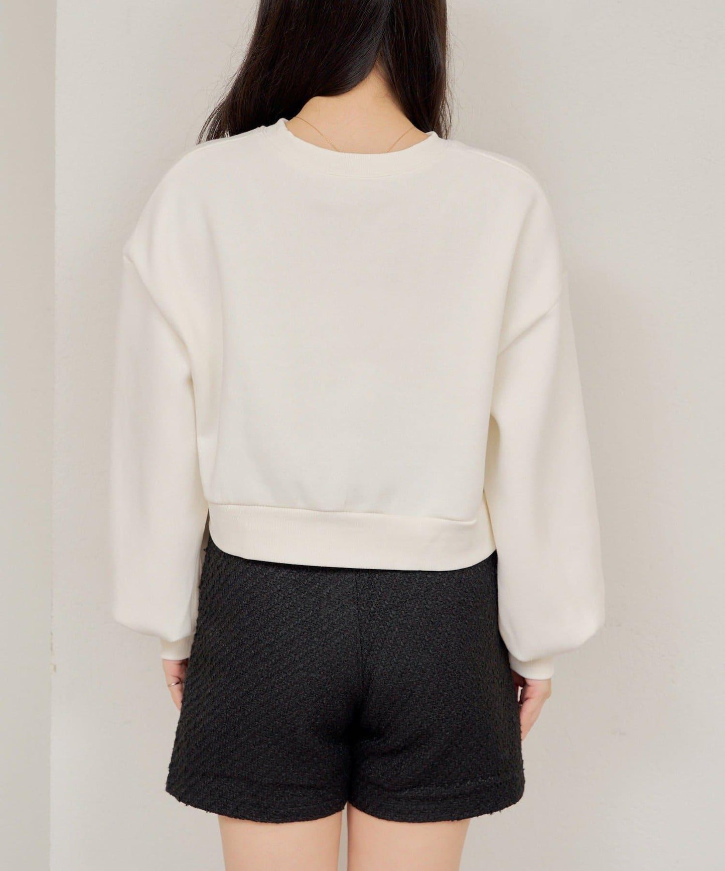 【RMAF】蝴蝶結印花短款衛衣