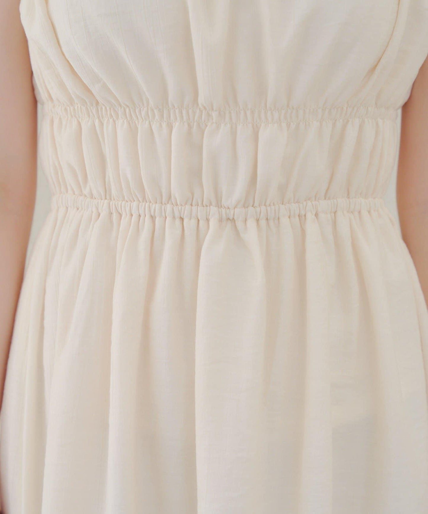 【RMAF】褶皺荷葉邊收腰連衣裙