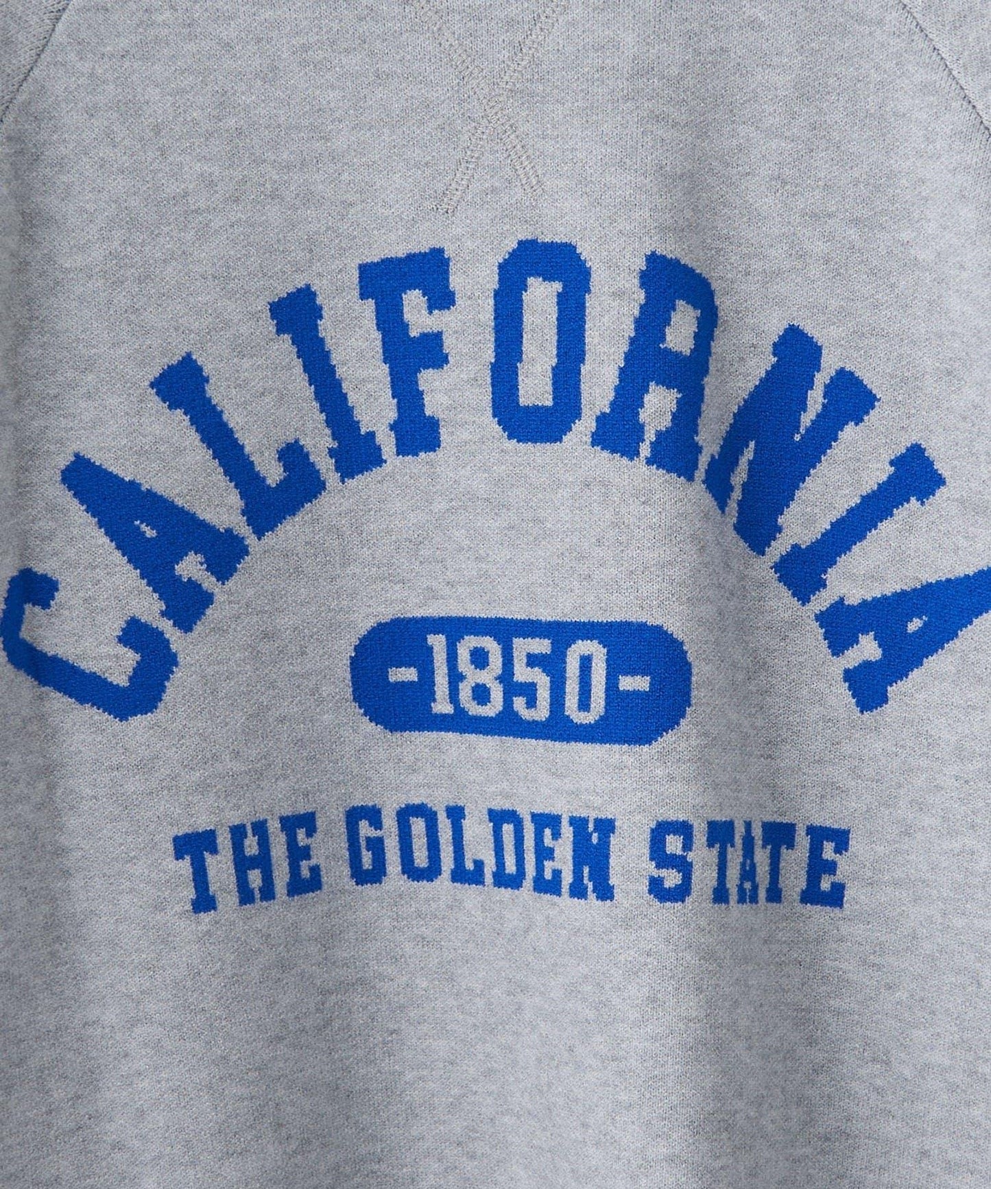 拼色LOGO衛衣風針織套頭衫