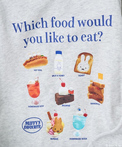 《米菲》連帽印花衛衣