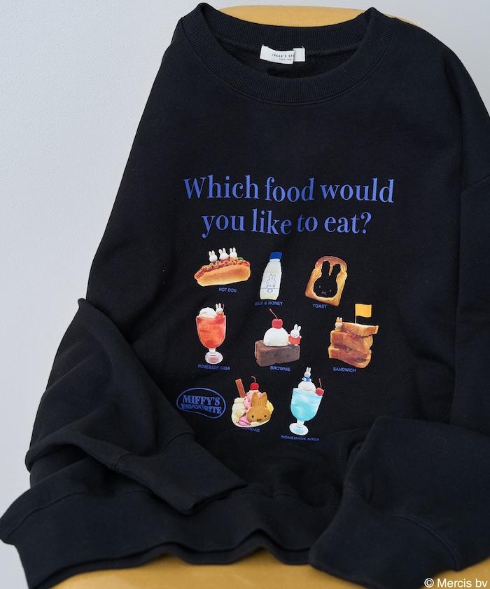 《米菲》連帽印花衛衣