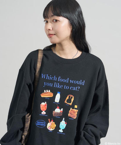 《米菲》連帽印花衛衣