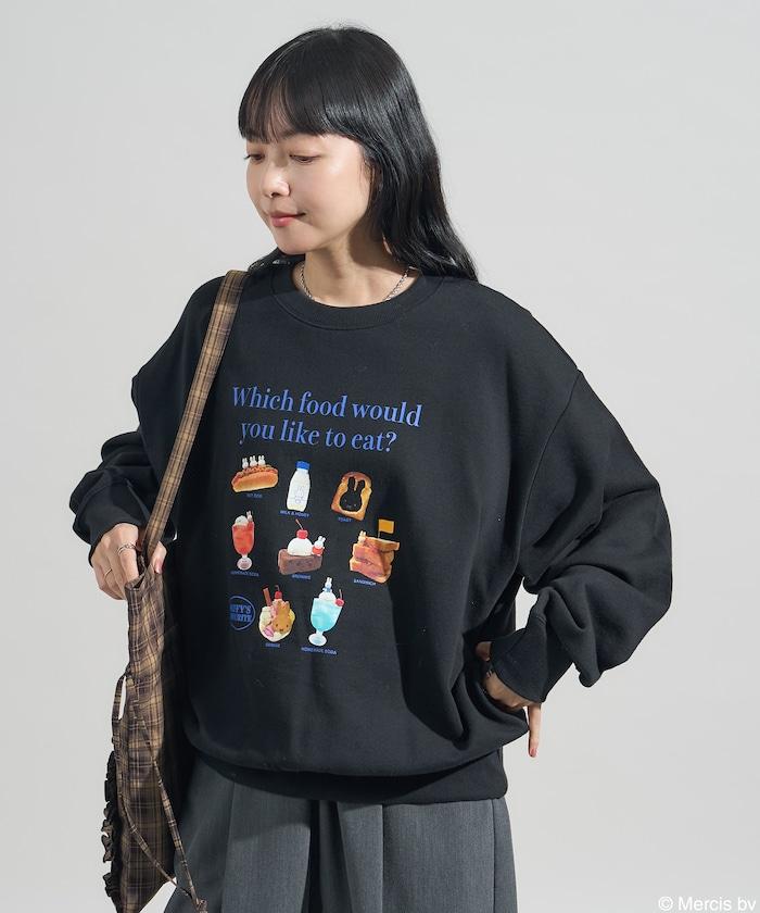 《米菲》連帽印花衛衣