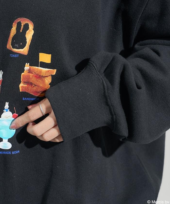 《米菲》連帽印花衛衣