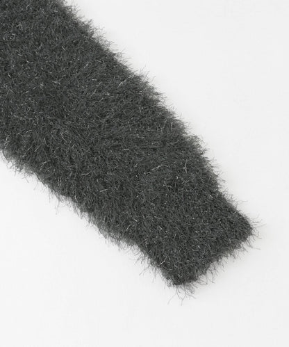 V領亮絲流蘇毛衣