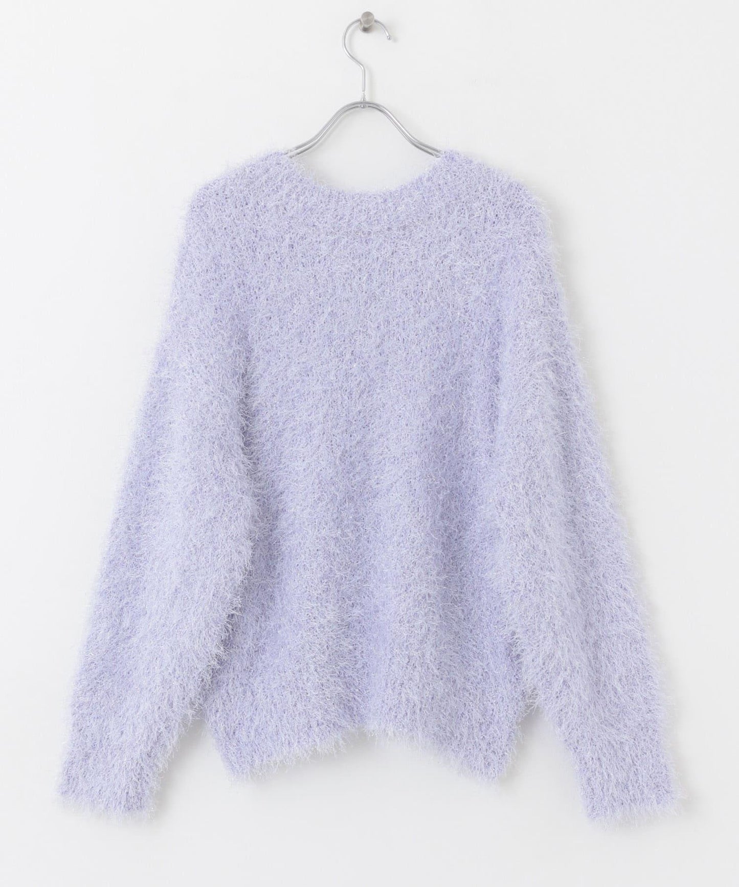 V領亮絲流蘇毛衣