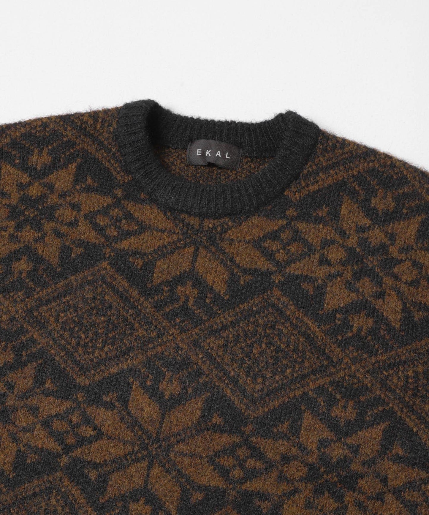 北歐風針織套頭衫