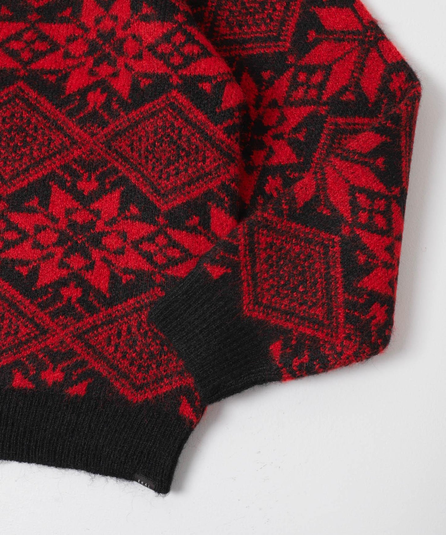 北歐風針織套頭衫