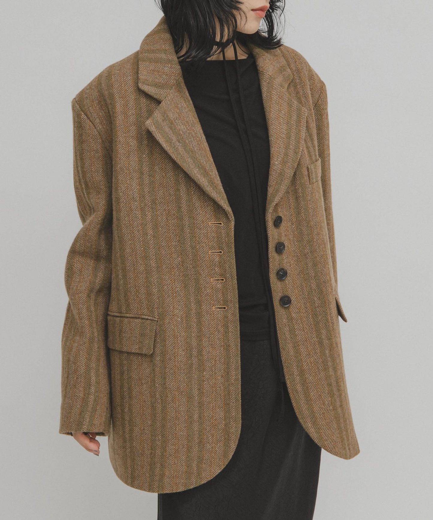 羊毛混紡西裝外套