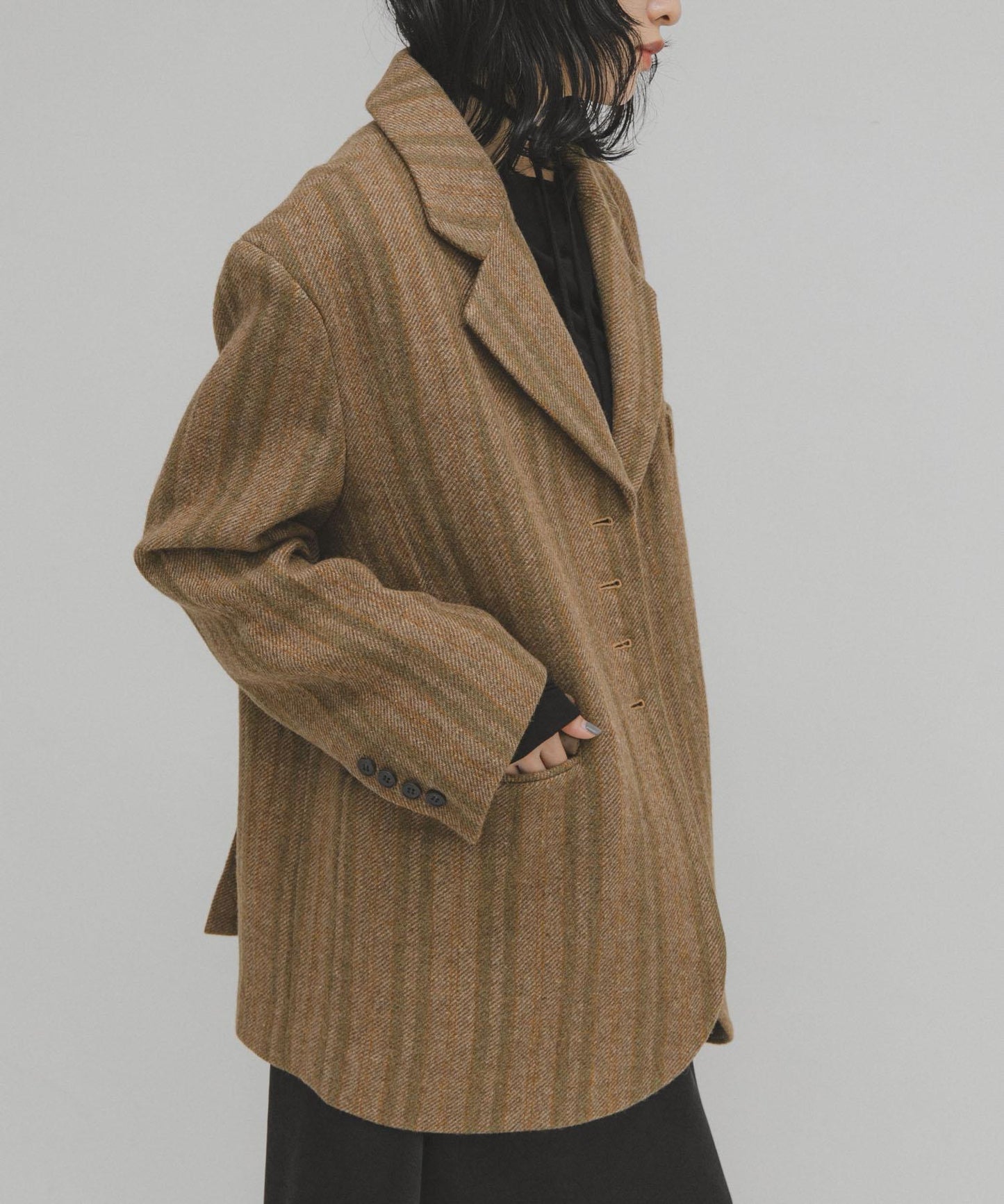 羊毛混紡西裝外套