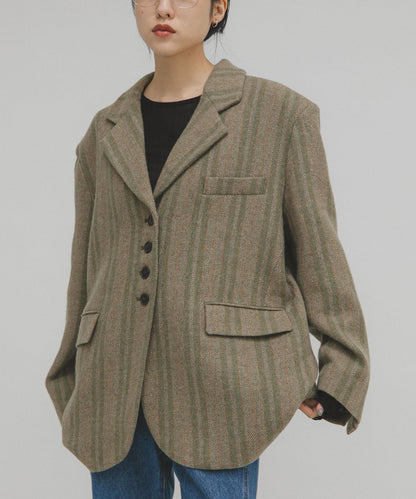 羊毛混紡西裝外套