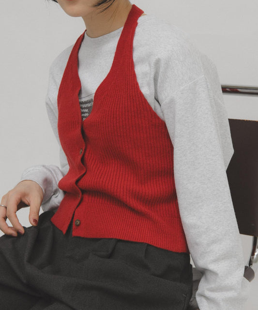 2WAY針織背心