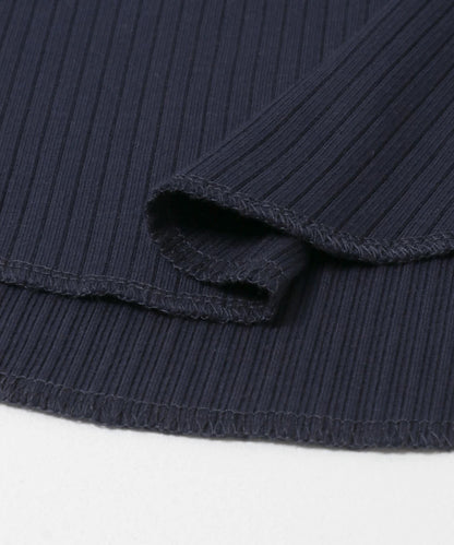 水手領羅紋針織上衣