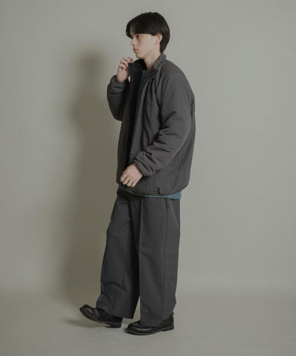 壓褶寬鬆西裝褲