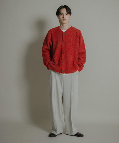 壓褶寬鬆西裝褲