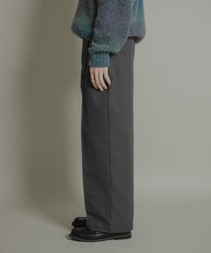 壓褶寬鬆西裝褲