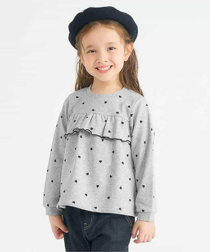 官網限定 荷葉邊喇叭袖衛衣