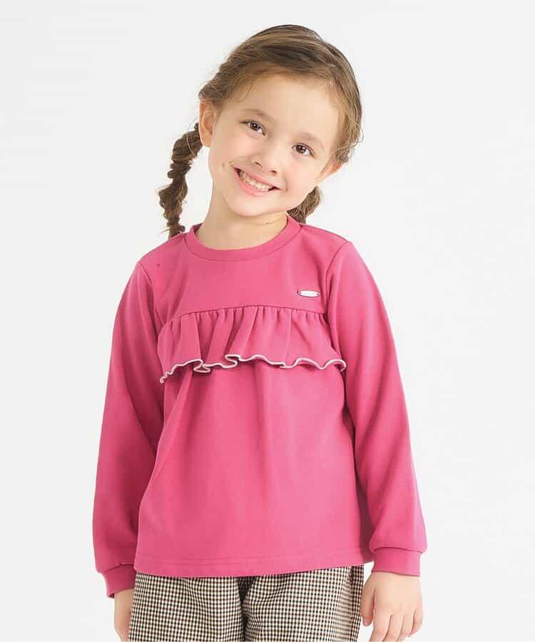 官網限定 荷葉邊喇叭袖衛衣