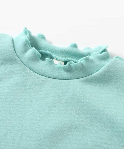 內襯搖粒絨蝴蝶結衛衣