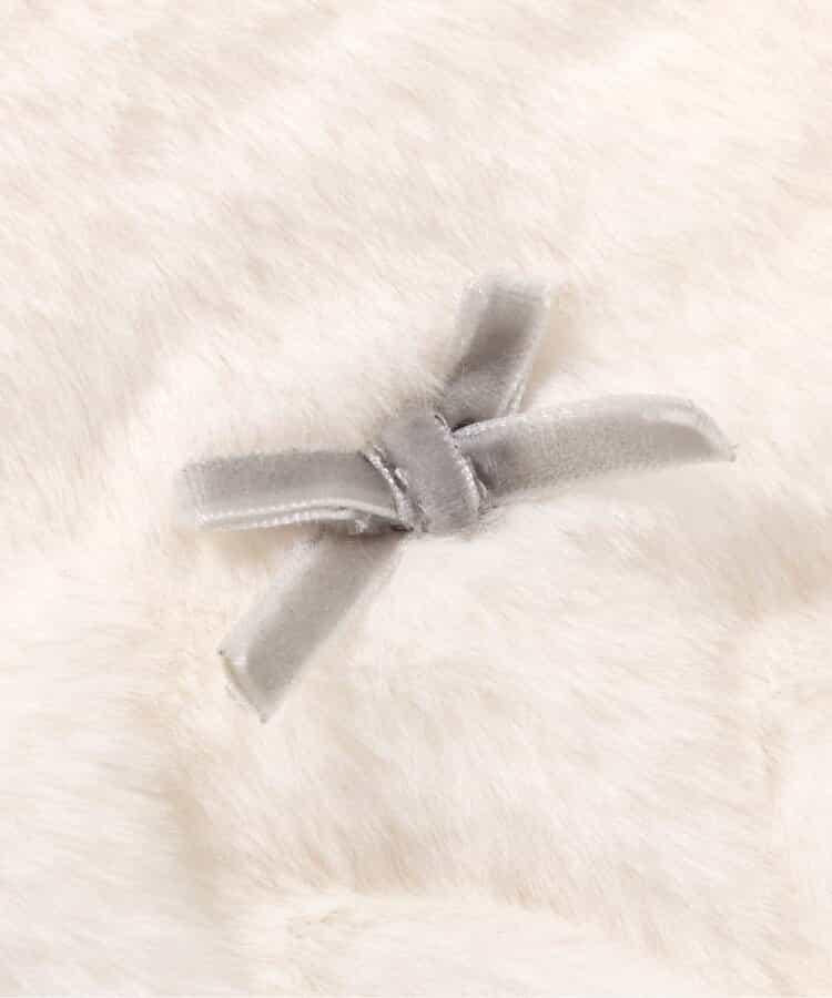 內襯搖粒絨蝴蝶結衛衣