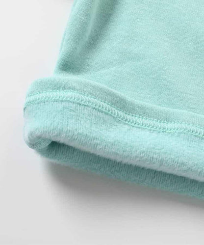 內襯搖粒絨蝴蝶結衛衣