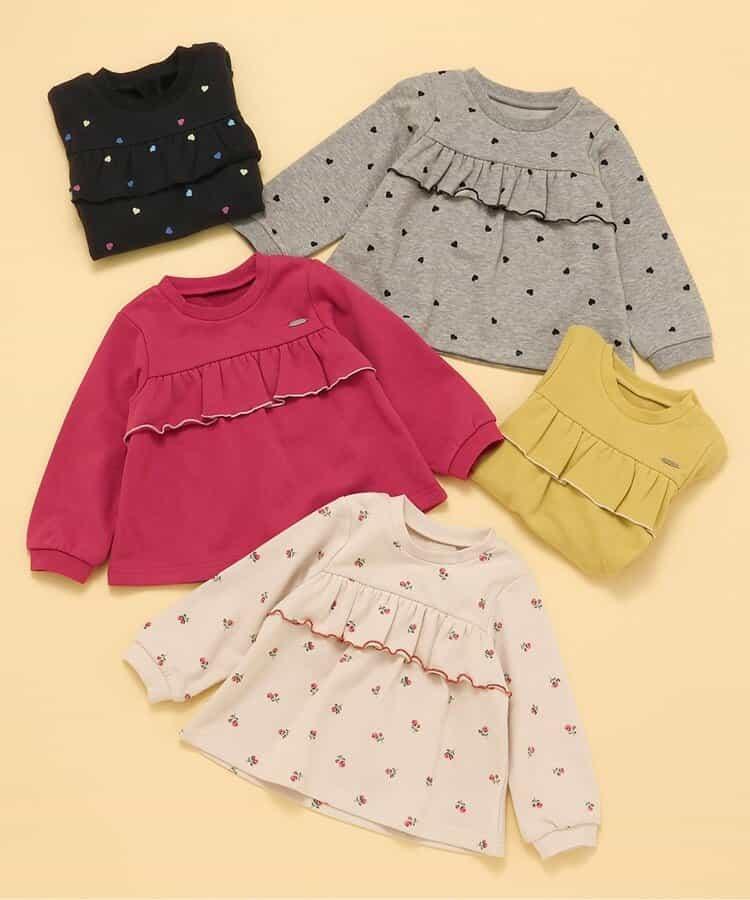 官網限定 荷葉邊喇叭袖衛衣