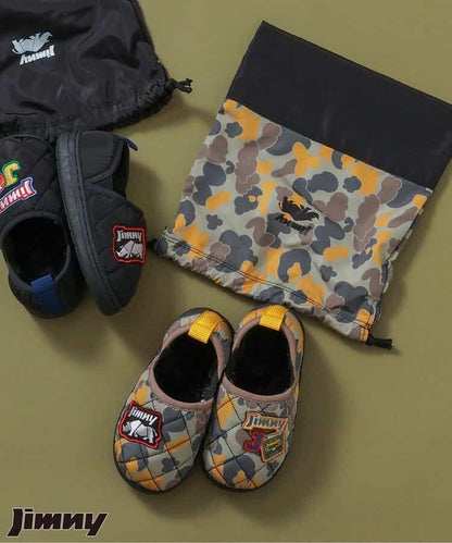 Jimny聯名絎縫貼布童鞋