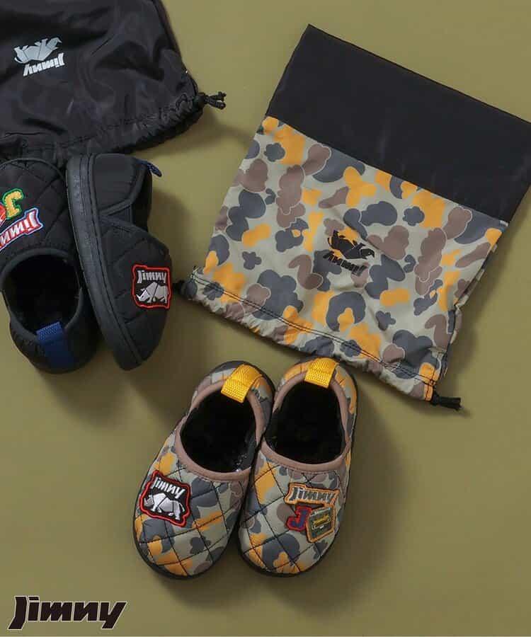 Jimny聯名絎縫貼布童鞋