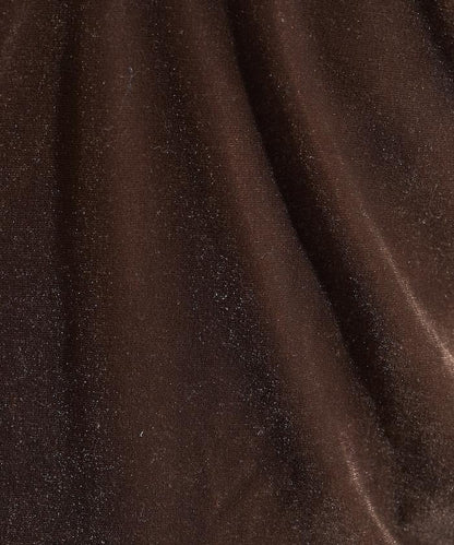 天鵝絨亨利領上衣