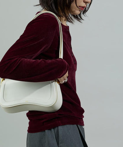 天鵝絨亨利領上衣