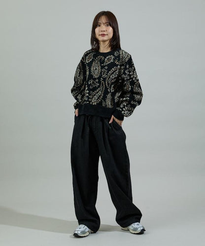 保暖繫帶休閒褲