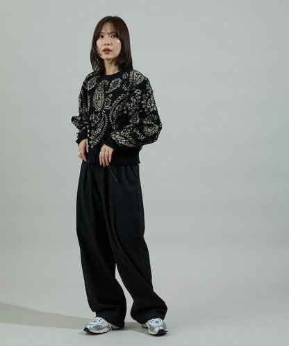 保暖繫帶休閒褲