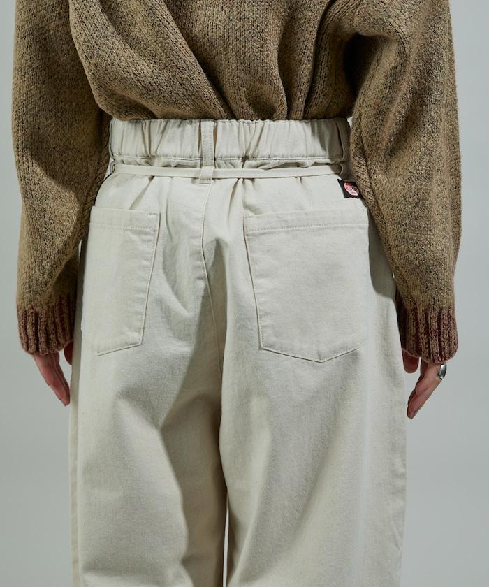 保暖繫帶休閒褲