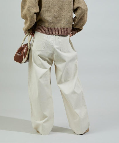 保暖繫帶休閒褲