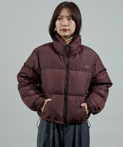 特別款泡泡短款羽絨服