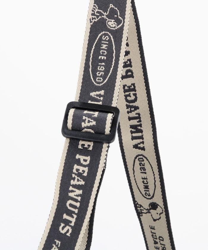 [《PEANUTS》] 絎縫中號單肩包