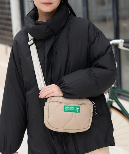 [《PEANUTS》] 絎縫小號單肩包