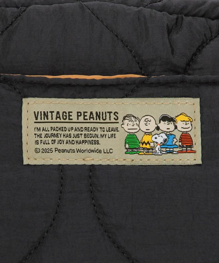 [《PEANUTS》] 絎縫小號單肩包