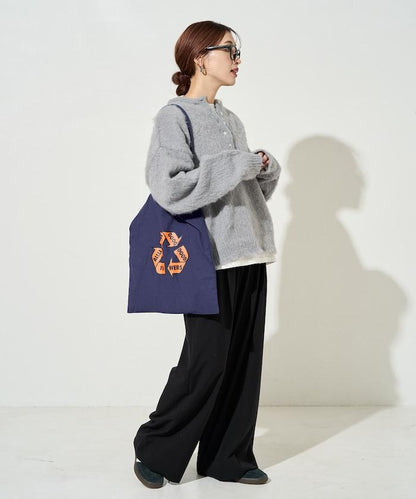 羊毛觸感磨毛亨利領針織衫